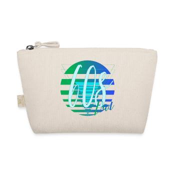 60s Dad – Retro Dad Design - Organic Pouch - nature - Front