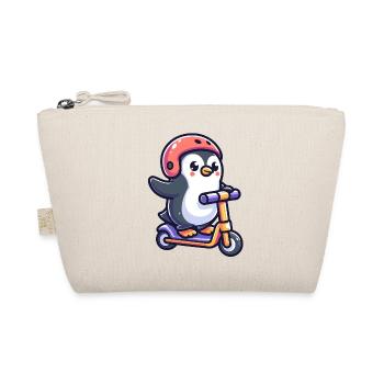 Penguin on the Go: The Scooting Sweetie - Organic Pouch - nature - Front