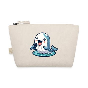 Melody Whale: The Aquatic Crooner - Organic Pouch - nature - Front