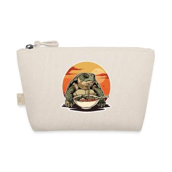 Turtle Ramen Noodles Japan Tortoise - Organic Pouch - nature - Front