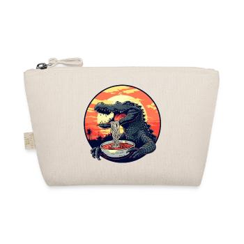 Drôle de nouilles ramen crocodile alligator japonais - Trousse biologique - nature - Devant