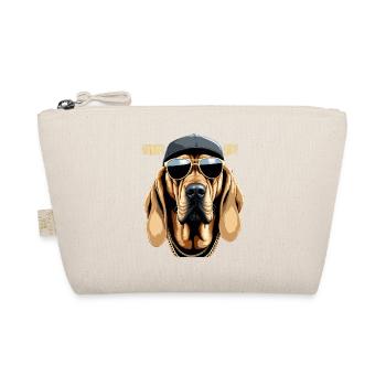 Bloodhound Quoi de neuf Cadeau de chien Gangsta - Trousse biologique - nature - Devant