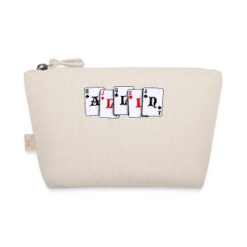 Poker Casino Card Game Gambling Poker Lottery - Organic Pouch - nature - Front