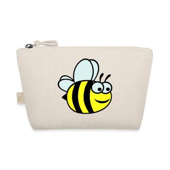 Dessin animé joyeux de l’abeille jaune - Trousse biologique - nature - Devant