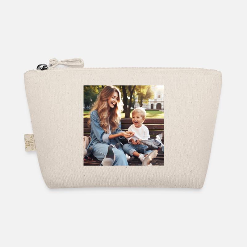 Mutter und Sohn Bio-Täschchen