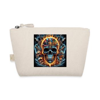 Crâne de métal lourd - Trousse biologique - nature - Devant