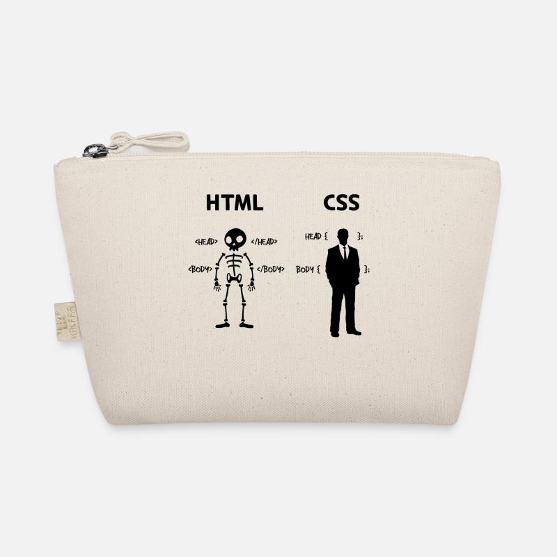 Developer Programmierer Coden Css Skripting Code Bio-Täschchen