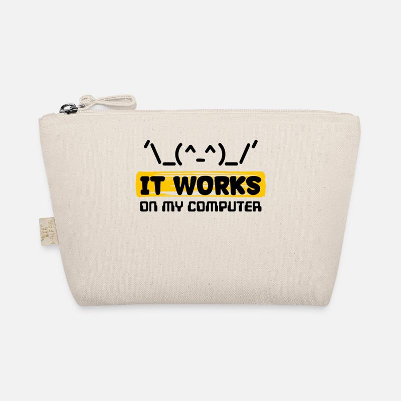 Coden Skripting Computerfreak Developer Statement Bio-Täschchen