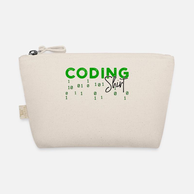 Coden Developer Programmierer Webentwickler Spruch Bio-Täschchen