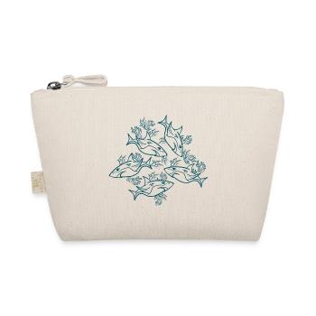 Ocean Animals Lover Sharks - Organic Pouch - nature - Front
