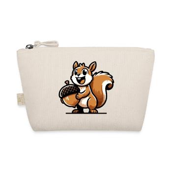 Acorn Ace: The Nutty Navigator - Organic Pouch - nature - Front