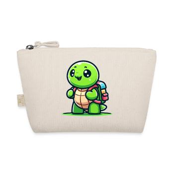 Trailblazer Turtle: The Explorer - Organic Pouch - nature - Front