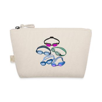 Cool Swimming Goggles - Organic Pouch - nature - Front