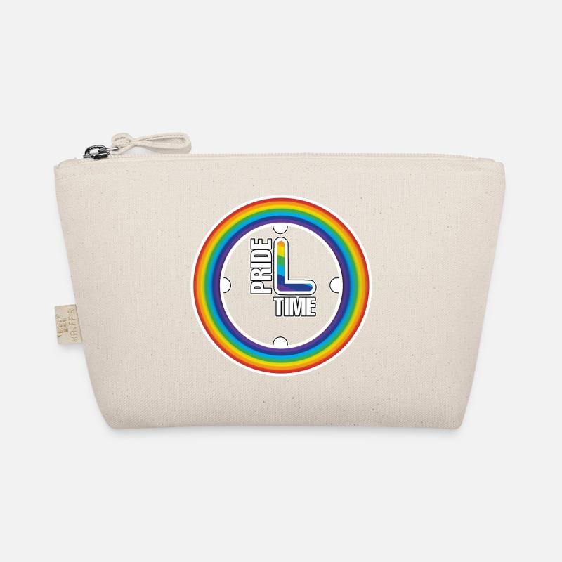 Regenbogen Pride Ring Uhr Bio-Täschchen