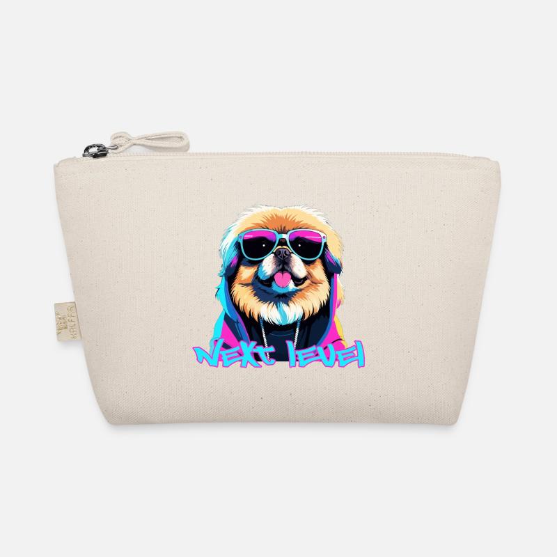 Pekingese Next Level Lion Dog Gift Organic Pouch