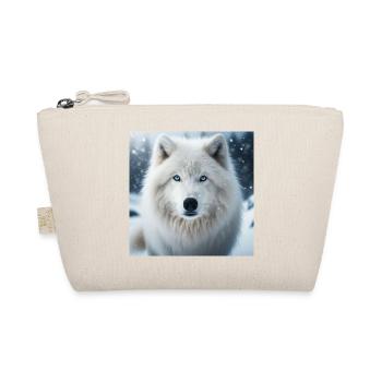 Arctic Wolf - Organic Pouch - nature - Front