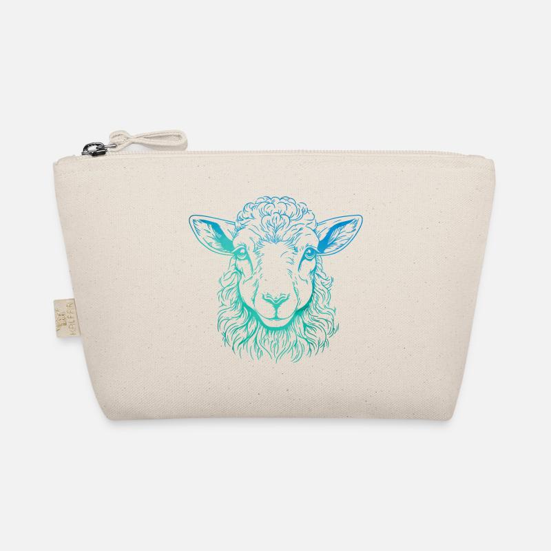 Lamb Portrait Organic Pouch