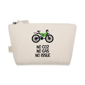 Fahrrad Statement Tanken Energiespeicher - Bio-Täschchen - Natur - Vorne
