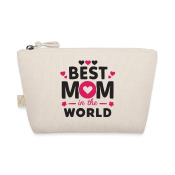 Meilleure maman du monde - Trousse biologique - nature - Devant