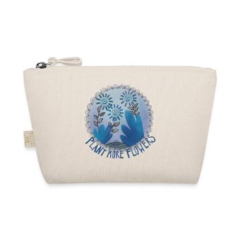 Plant More Flowers - Organic Pouch - nature - Front
