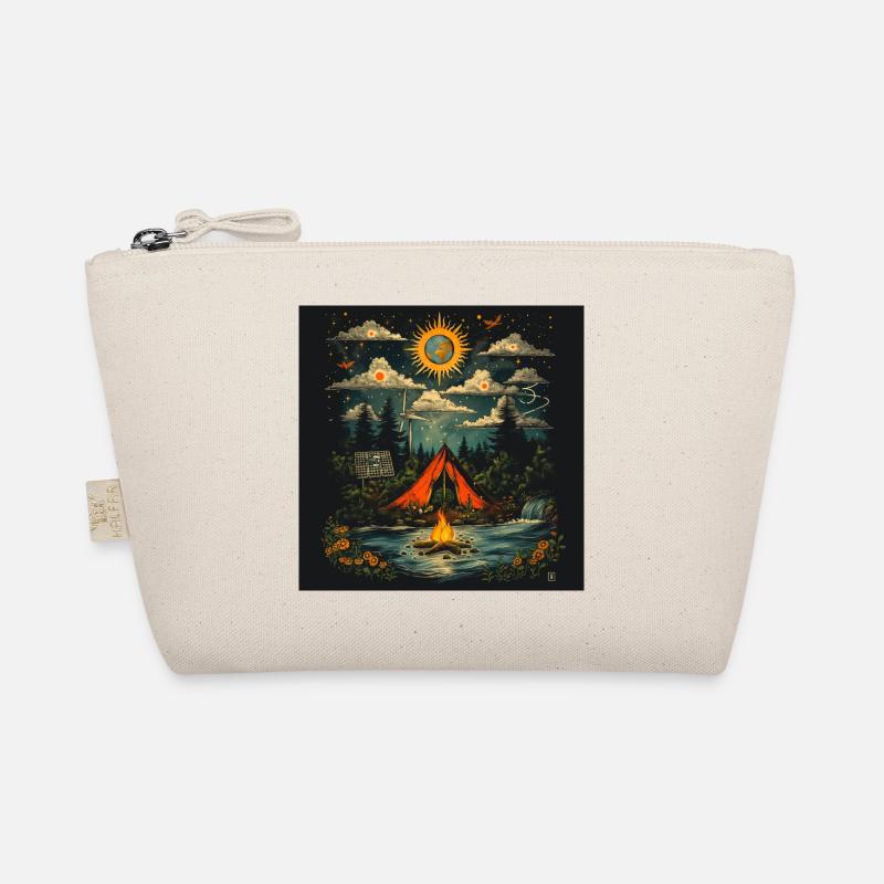 Camping under the stars Organic Pouch
