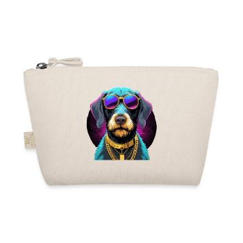 Cadeau de chien allemand à poil dur Gangsta Gangster - Trousse biologique - nature - Devant