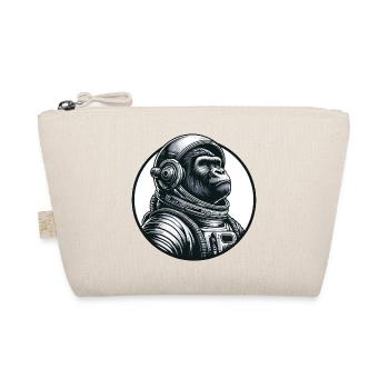 Chimpanzee astronaut in space - Organic Pouch - nature - Front