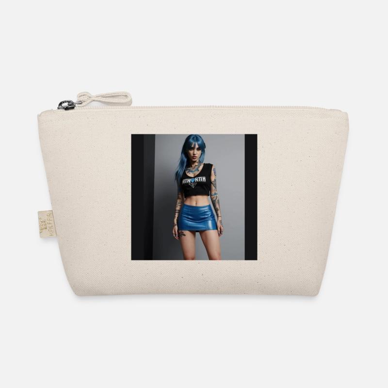 Rebellisches Mädchen Bio-Täschchen