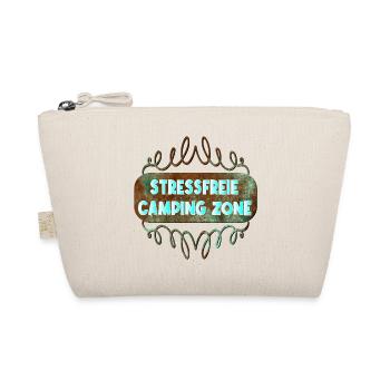 CAMPING - KEIN STRESS - Bio-Täschchen - Natur - Vorne