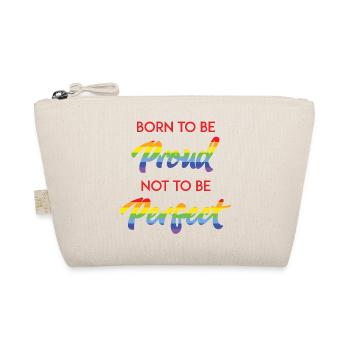 Mois de la fierté LGBT - Born To Be Proud - Trousse biologique - nature - Devant