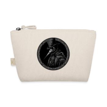Plague Doctor, Gothic, Death, Steampunk, Halloween - Organic Pouch - nature - Front