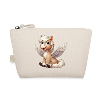 Dessin animé d’ange de cheval mignon avec des ailes - Trousse biologique - nature - Devant