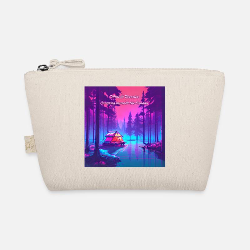 Tagträumen im Mondschein beim Campen - Bio-Täschchen - Natur