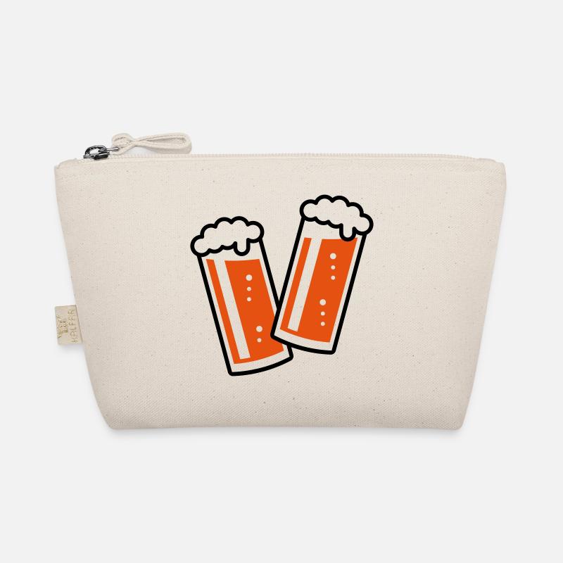 2 Altbiergläser Stoßen An (Bier / Altbier / 2C) Bio-Täschchen