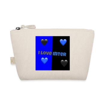 i love inter - Organic Pouch - nature - Front