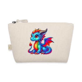 Drache - Bio-Täschchen - Natur - Vorne