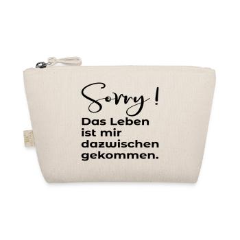 AUSREDE - ZEITMANAGEMENT - Bio-Täschchen - Natur - Vorne