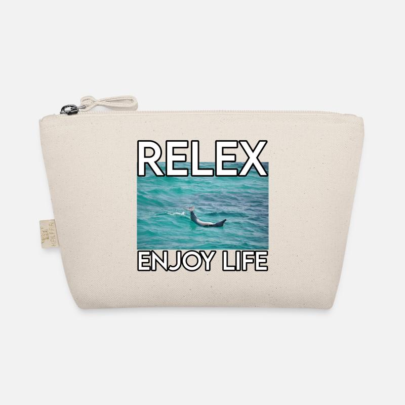 Relax am Meer – Lebensfreude - Bio-Täschchen - Natur