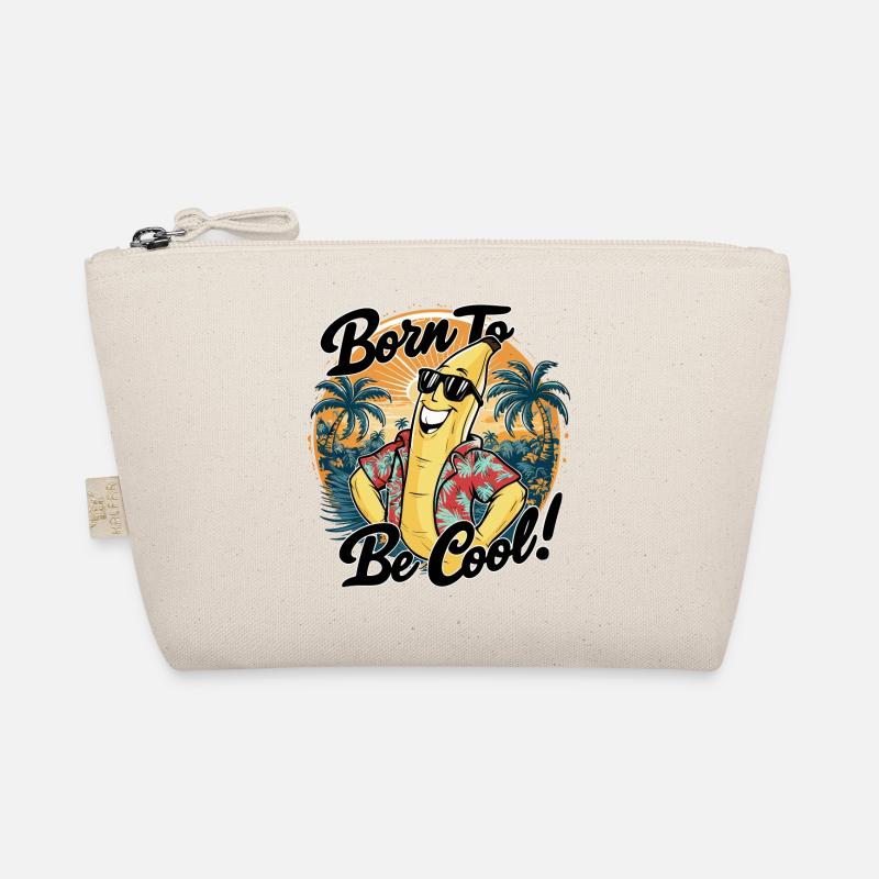 Drôle de banane avec un dicton pour les vacances Trousse biologique