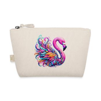 Flamingo - Bio-Täschchen - Natur - Vorne