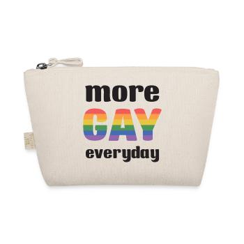 LGBT Pride Month - More Gay Everyday - Organic Pouch - nature - Front