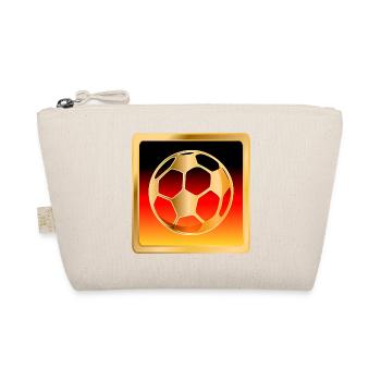 DRAPEAU DE L’ALLEMAGNE DE FOOTBALL - Trousse biologique - nature - Devant