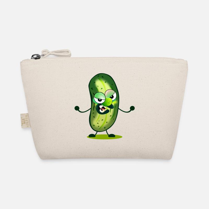 Dessin animé de cornichons Trousse biologique