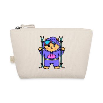 Winter sports Skiing Winter holidays Ice hockey - Organic Pouch - nature - Front