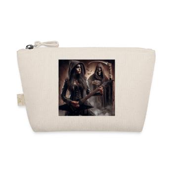 Guitarist and The Grim Reaper - Organic Pouch - nature - Front