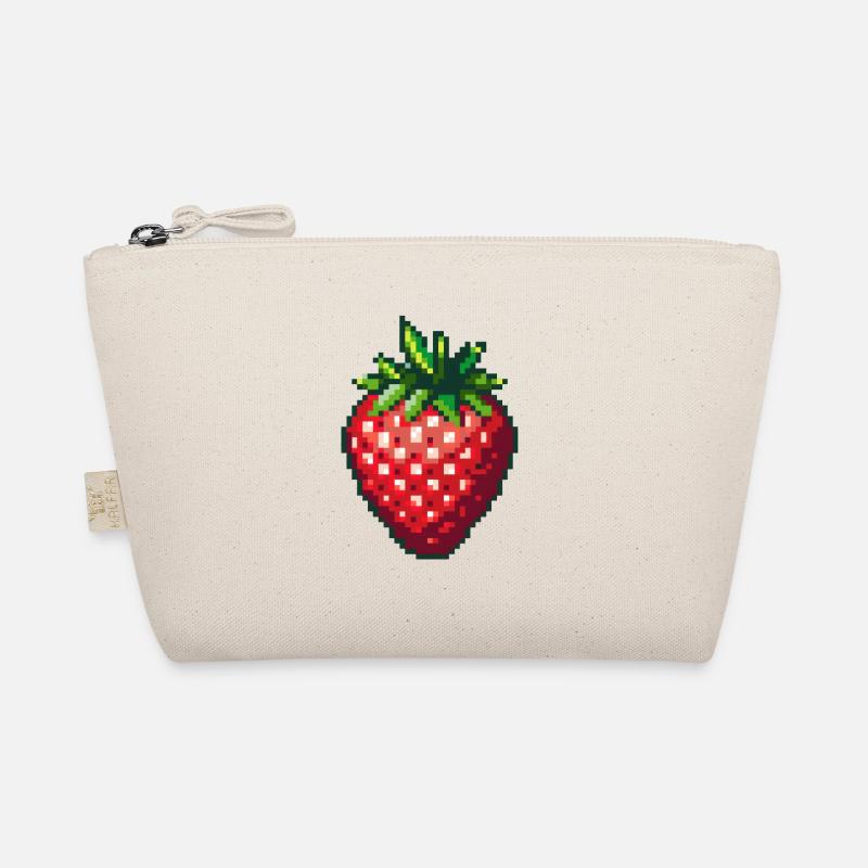 Pixel Fraise Fruit d’été Trousse biologique