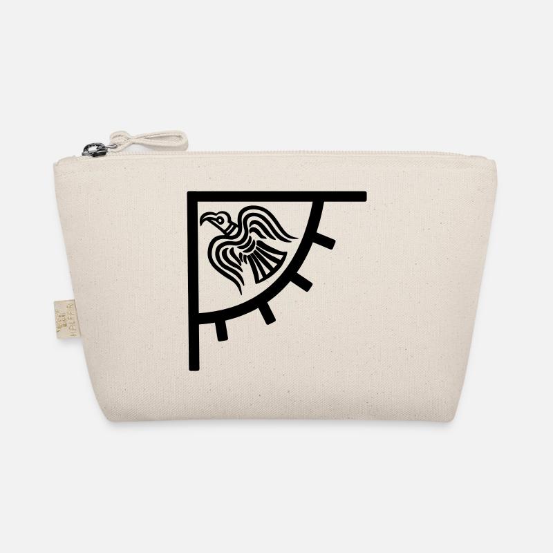 Drapeau Viking Coin Corbeau Trousse biologique