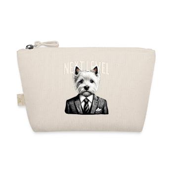 West Highland White Terrier Next Level Suit Gesch - Organic Pouch - nature - Front