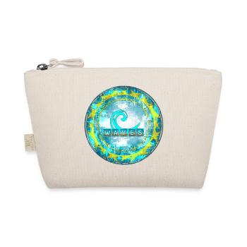 Abstract Waves Pattern - Organic Pouch - nature - Front