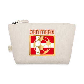 Dänemark Fußball - Bio-Täschchen - Natur - Vorne